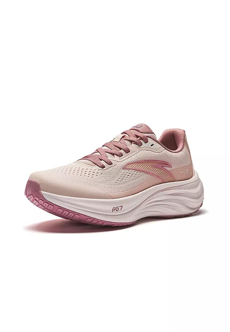 10% OFF Anta Women PG7 Running Shoes Travel 1.5 Widefoot 2E Mesh Breathable Lightweight Sports Shoes 1225A5508A