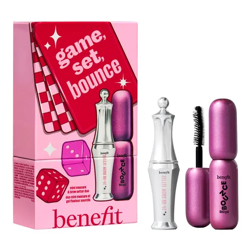 15% OFF BENEFIT COSMETICS Game, Set, Bounce Mini Mascara & Brow Setter Duo (Holiday Limited Edition)