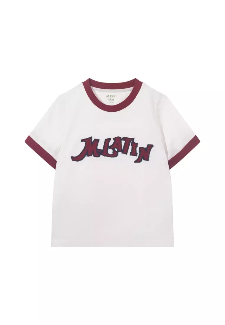 15% OFF Color Collar Graphic Print Short Sleeve T-Shirt