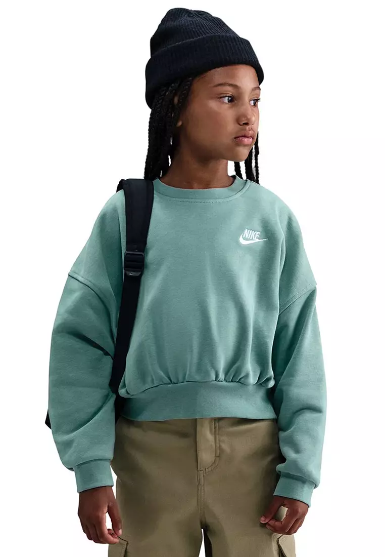 50% OFF Nike Sportswear Club Fleece Boxy Sweatshirt