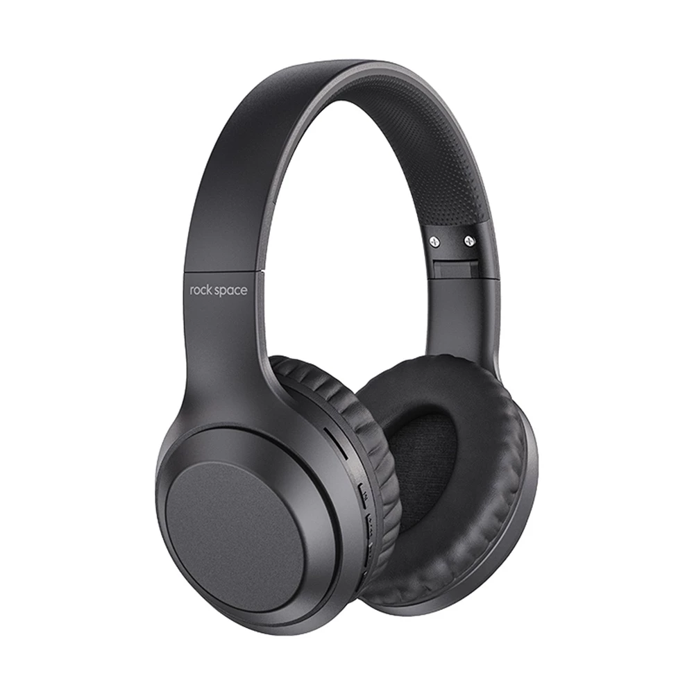 70% OFF Rock Space O2 Wireless Headphones Foldable Bluetooth Headset with Built-in Mic Comfortable Fit