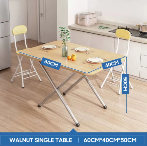 64% OFF Foldable Table Portable Dining Table for Kitchen Multi-Purpose Outdoor Picnic Table Simple Household Save Space