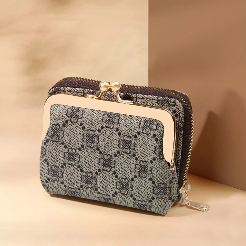 24% OFF Wallet For Women Korean Leather Elegant Fashion Ladies Wallet Cute Wallets Coin Purses
