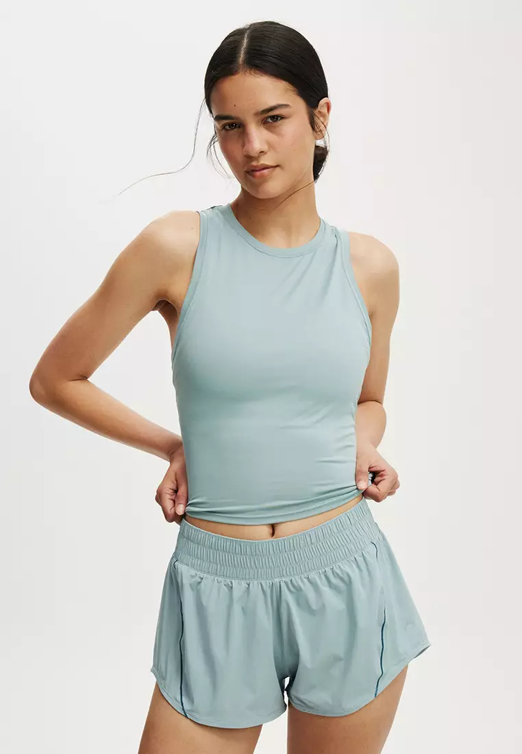69% OFF Active Open Back Muscle Tank Top