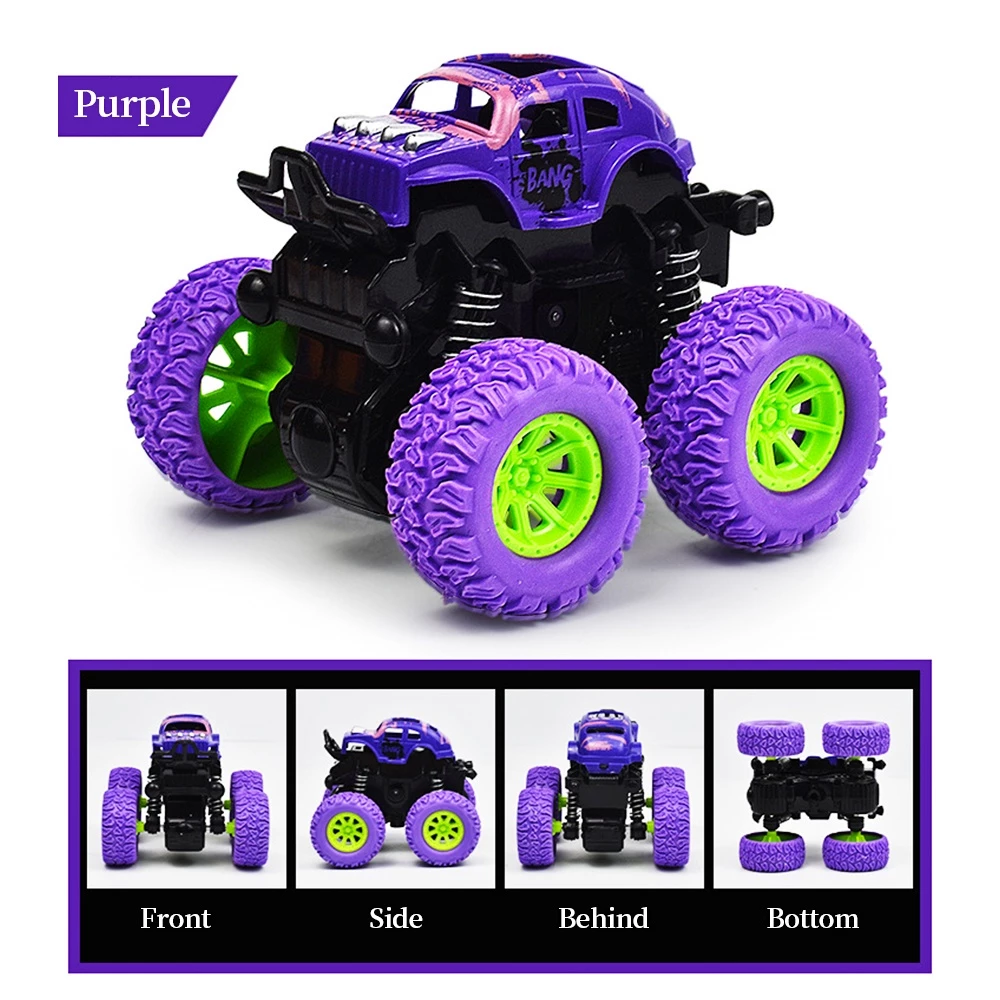 61% OFF 20 Designs Push Truck Inertia Big Wheel Car Toys Friction Power Vehicles Truck Toys For Kids