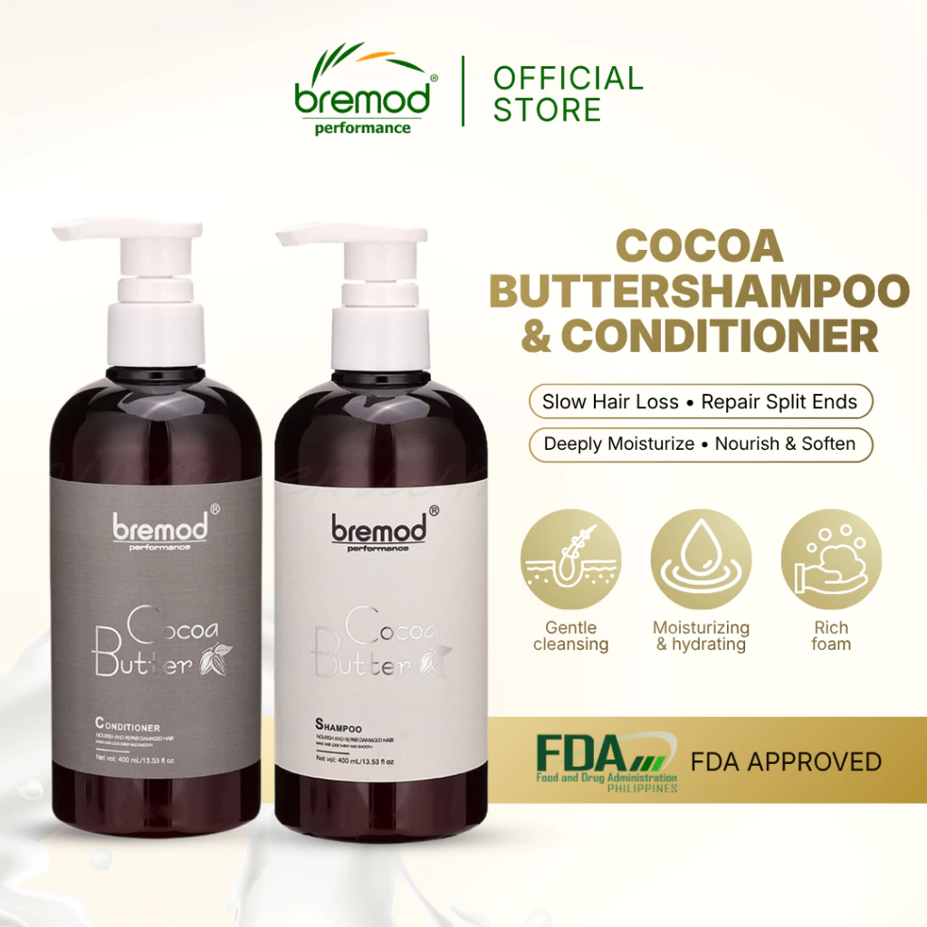 51% OFF Bremod Hair Conditioner & Shampoo Help Hair Growth Scalp Repair Frizzy Hair 400ml Each