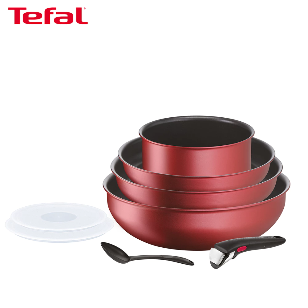 70% OFF Tefal Ingenio G6 Red 8pcs SET