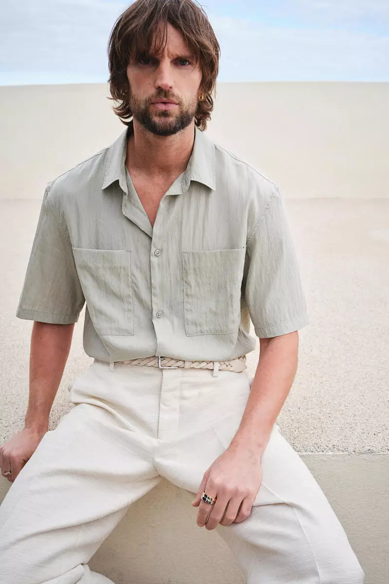 55% OFF Regular Fit Utility shirt