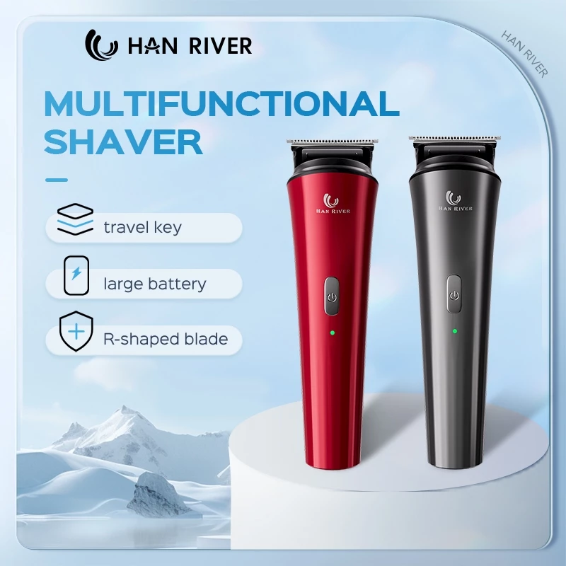 60% OFF HAN RIVER Razor Full Of Metal Feel/Trimmers/Razor Hair Cut/Red/Black