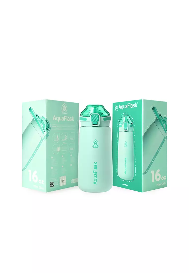 74% OFF Aquaflask 16oz Mint Chip V2 Mallows Kids Collection