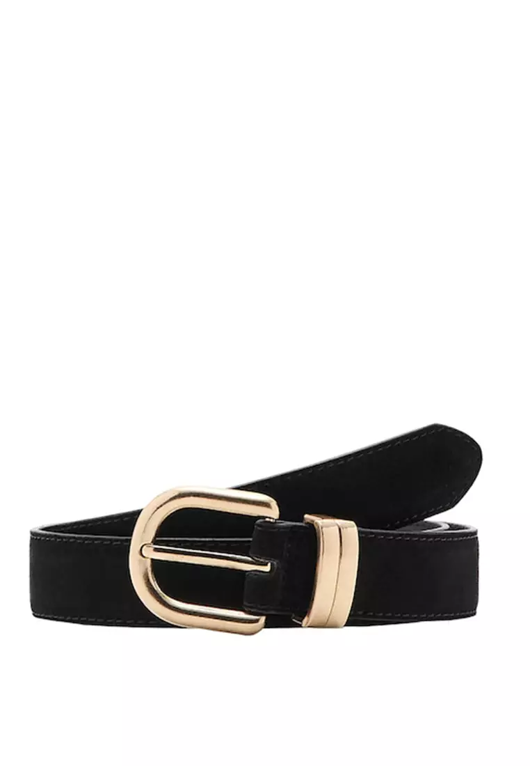 65% OFF Suede Leather Belt