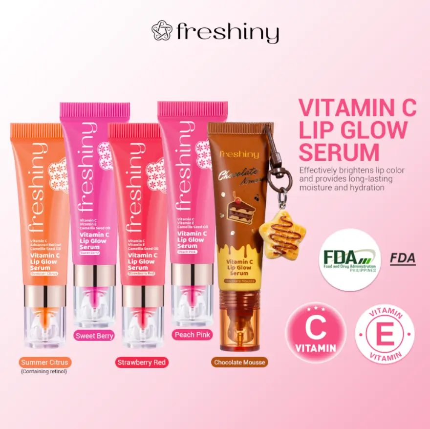 31% OFF【Best Seller】Freshiny Vitamin C Lip Serum - Instant Glass Shine & Hydration