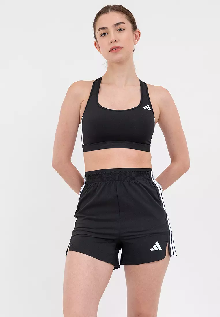 20% OFF Optime Essentials Workout 3-Stripes Medium Support Bra