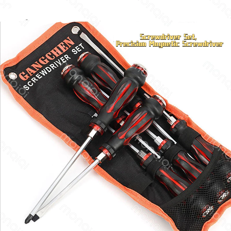 80% OFF Screwdriver Set, Precision Magnetic Screwdriver, the Handle Can Be Knocked Through