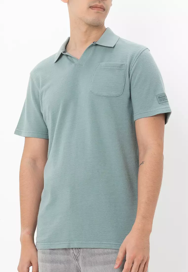 82% OFF Melange Polo Shirt