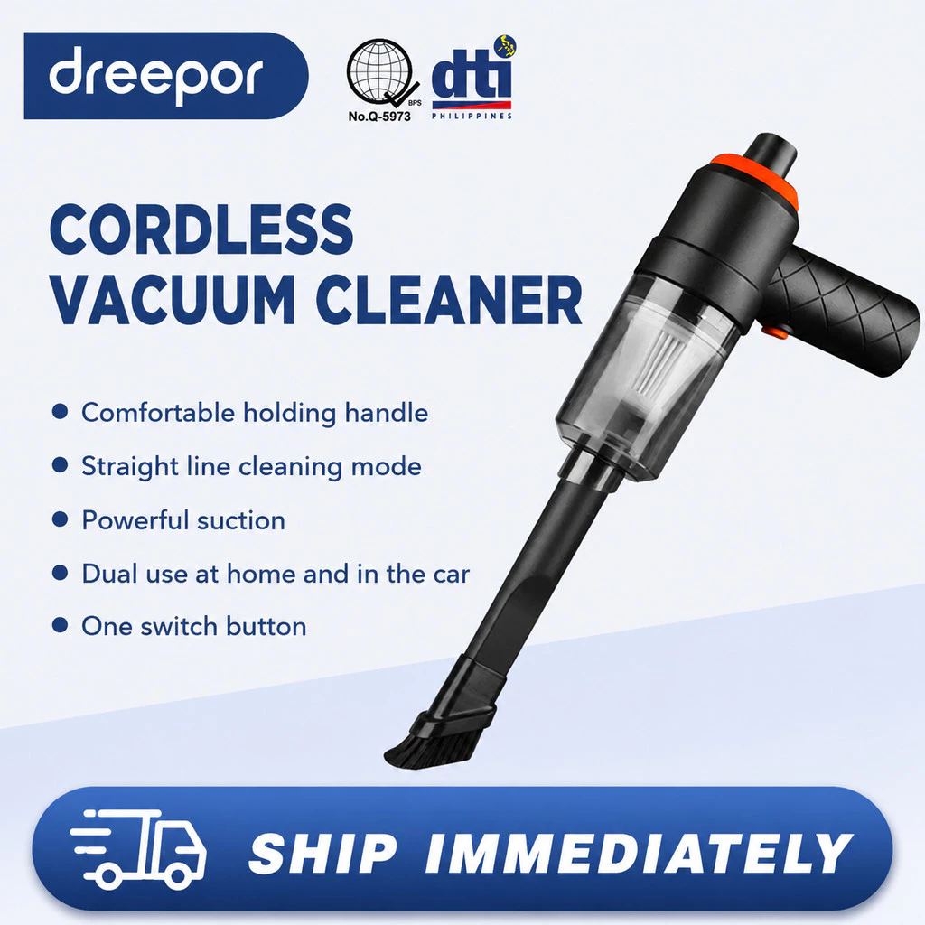 74% OFF Dreepor Car Handheld Vacuum Cleaner Portable Mini Wireless Vacuum Cleaner For Home/Bed/Car/Sofa