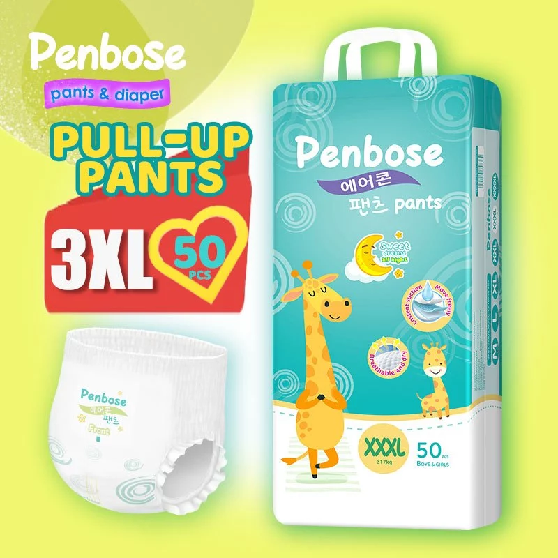 43% OFF Penbose Baby Diaper or Pull Up Pants Tapes M/L/XL/XXL/3XL 50pcs diaper for Baby Unisex Ultra thin