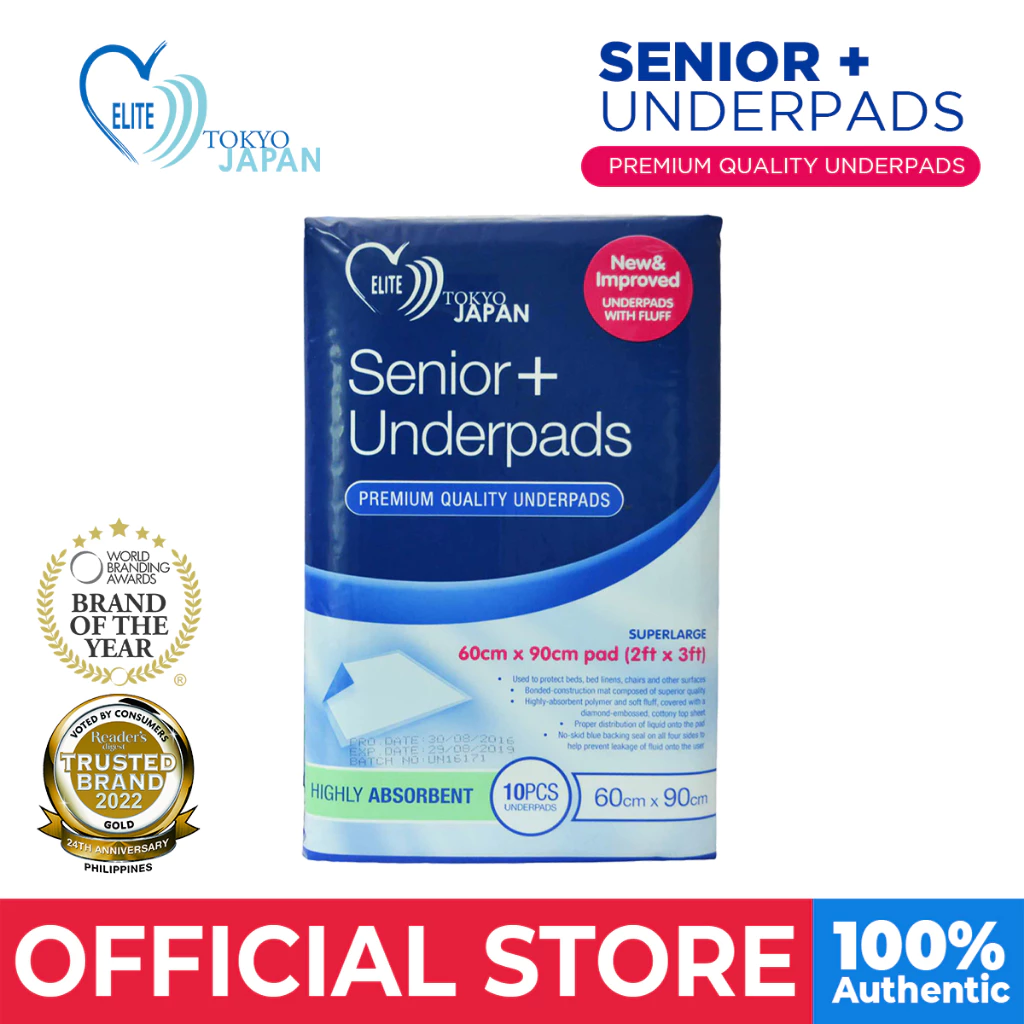 44% OFF Indoplas Elite Tokyo Japan Premium Quality Disposable Underpads (Sold in 1 pack)