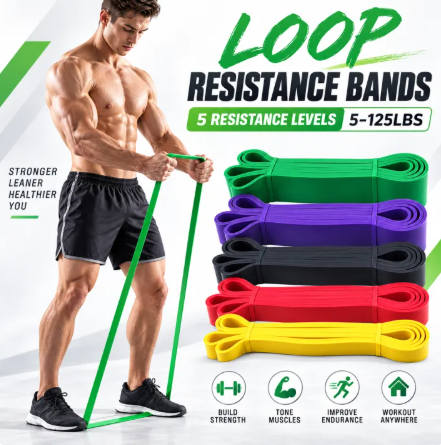 56% OFF Pull Up Elastic Bands Resistance Band Workout Exercise Band Elastic Strap For Gym Fitness Workout Equipment Yoga Band