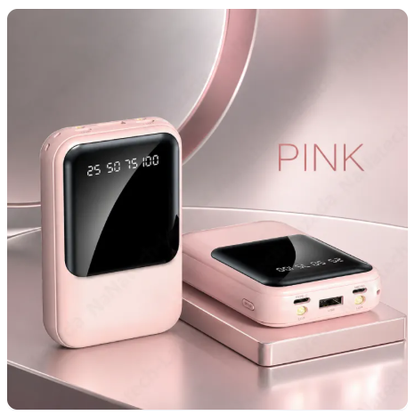 50% OFF NANATECH KC15 20000mah / 10000mah Fast Charging Powerbank with LED Light