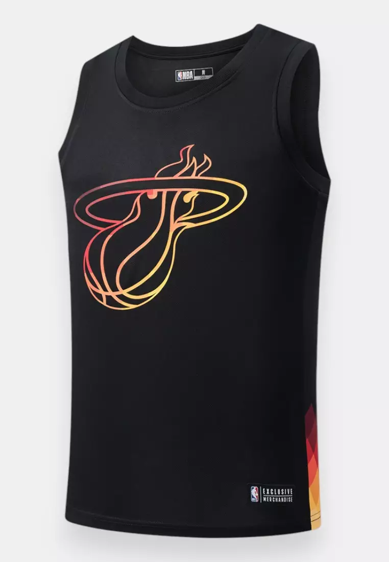 37% OFF Miami Heat Basketball Jersey Regular Fit Cromatics Collection