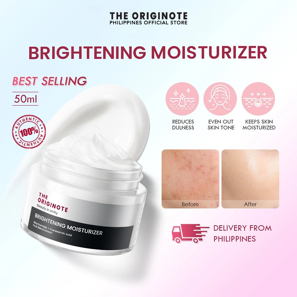 57% OFF [BEST SELLER] The Originote Brightening Moisturizer 50 ml - Whitening Niacinamide Rejuvinate Bright