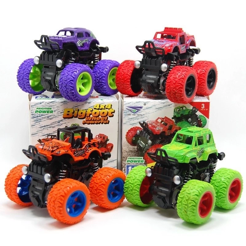 2% OFF Monster Truck Inertia SUV Friction Power Vehicles Toy Cars road boy dump baby cod