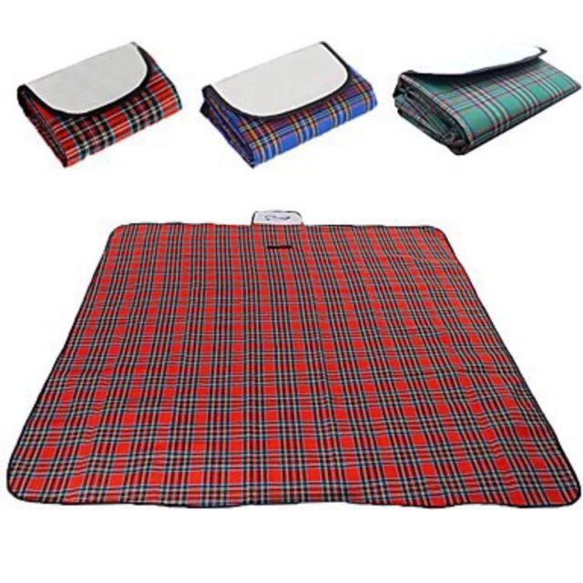 63% OFF SJW 1.5M*1.3M Waterproof Picnic Rug Travel Outdoor Camping Beach Mat