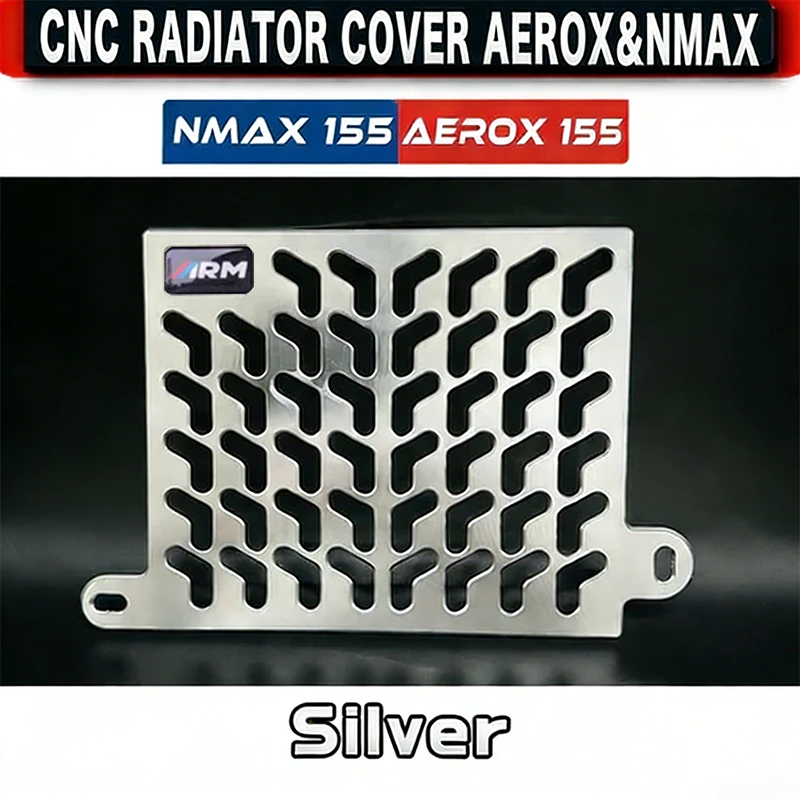 61% OFF CNC Radiator Cover for AEROX 155/NMAX 155 V1 V2 Coolant Cover Radiator Cover Moto Engine Parts