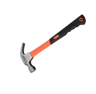 77% OFF Orange Heavy Duty Straight Rip Claw Hammer Non Slip Shock Reduction Grip 0.25kg 0.5kg