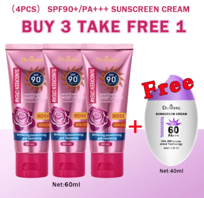 48% OFF [Buy 3 Get 1 Free] Isolation concealer BB cream SPF90+++UV protection sunscreen applied to face refreshing moisturizing non greasy skincare products