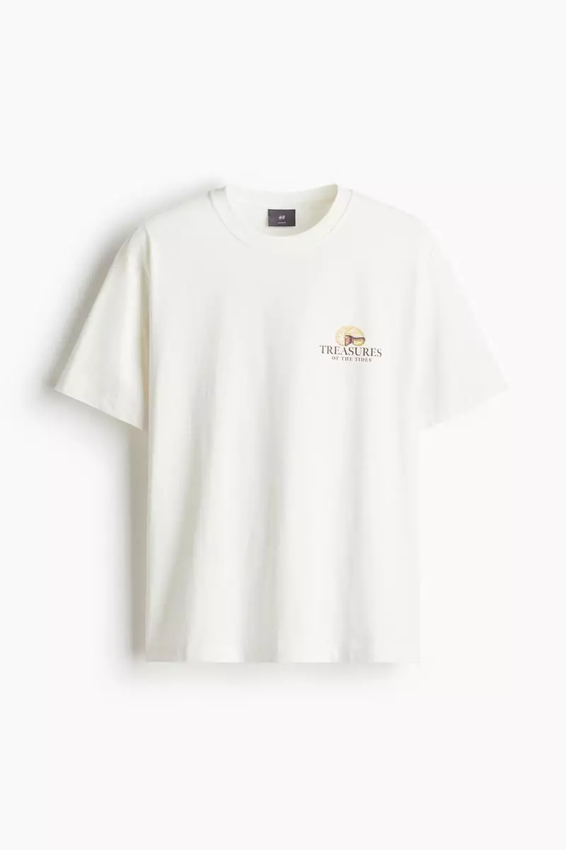 10% OFF H&M Loose Fit Printed T-shirt