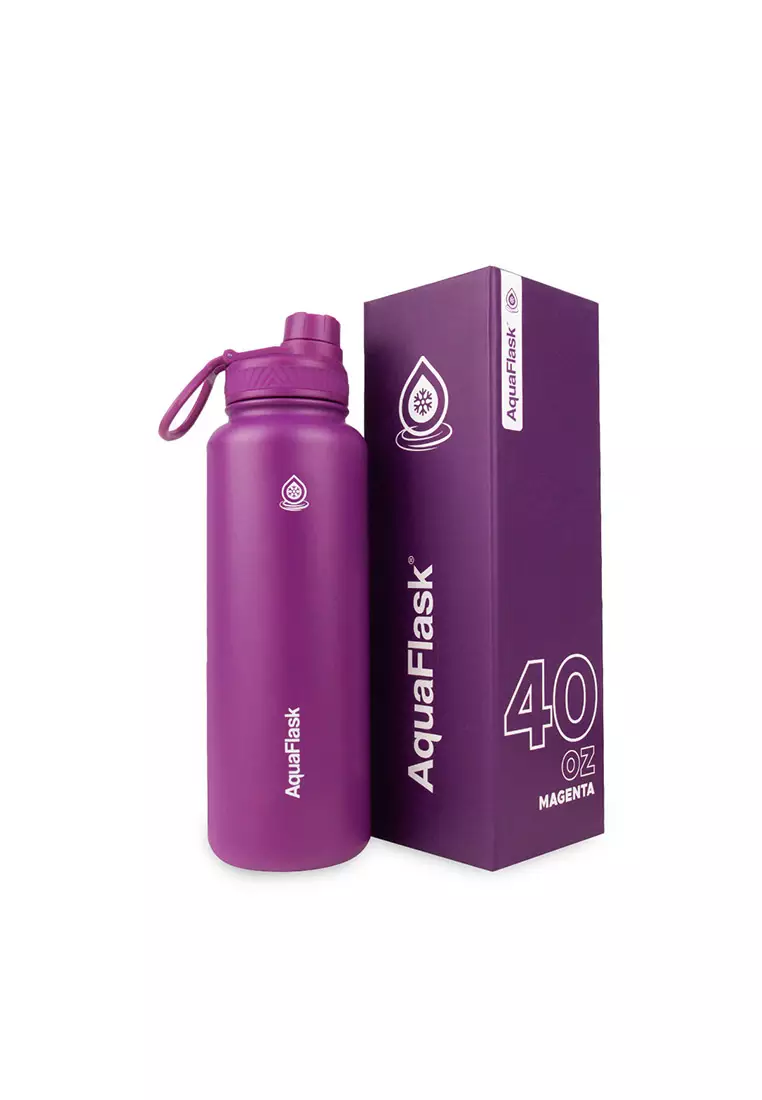 72% OFF 40oz Wide Mouth Water Bottle Magenta