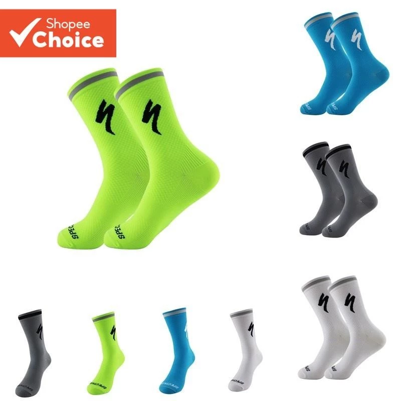 47% OFF Men Women White Cycling Socks Outdoor Sports Cycling Riding Socks Run Climbing Camping Basketball
