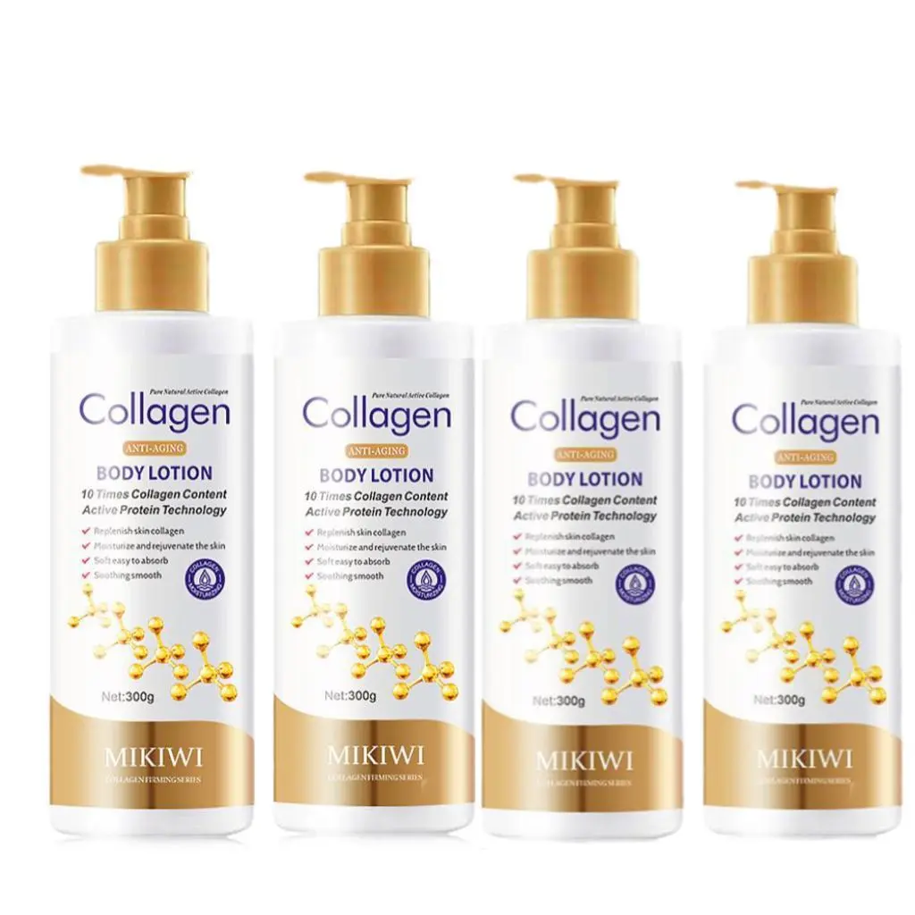 44%OFF 【FDA approved】Buy 1 take 3 300g Collagen Whitening Body Lotion Moisturizing Firming Skin Improve Dark Skin Remove Melanin 100%