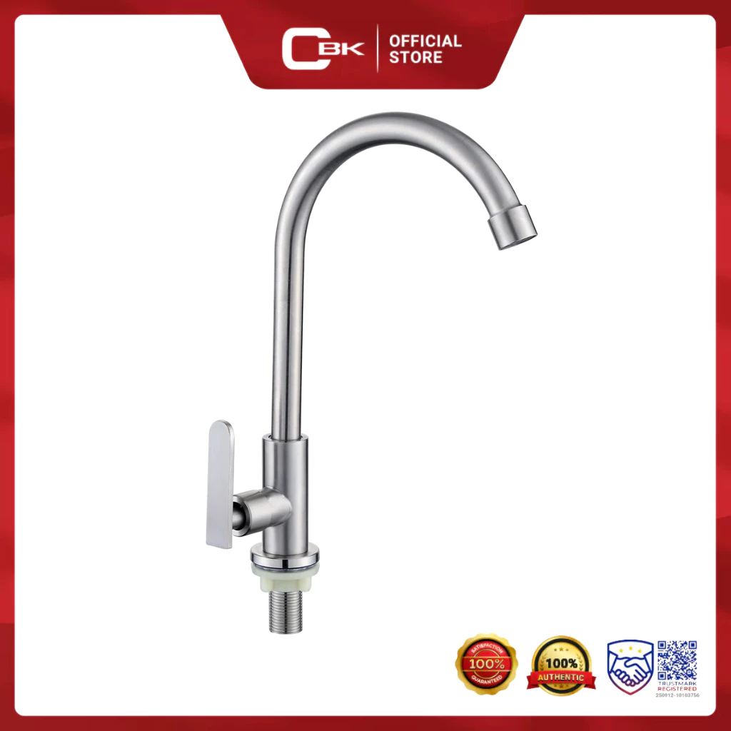 40% OFF AXIS Yarra Pillar Tap Gooseneck Stainless Steel AXS01FD251S