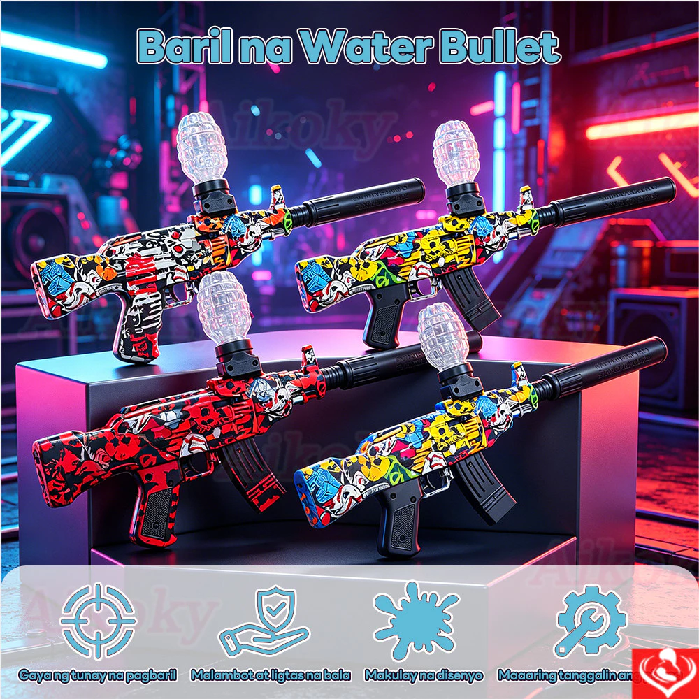 55% OFF Aikoky Gel Blaster Electric Splatter Water Gel Blaster shooting M416/AK47 Children outdoor Toy