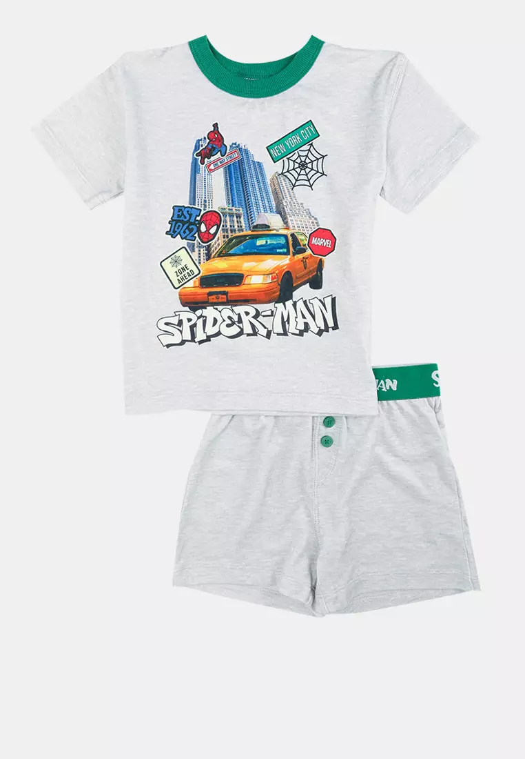 65% OFF Snoozesoft Licensed Short Sleeves Boxer PJ Set