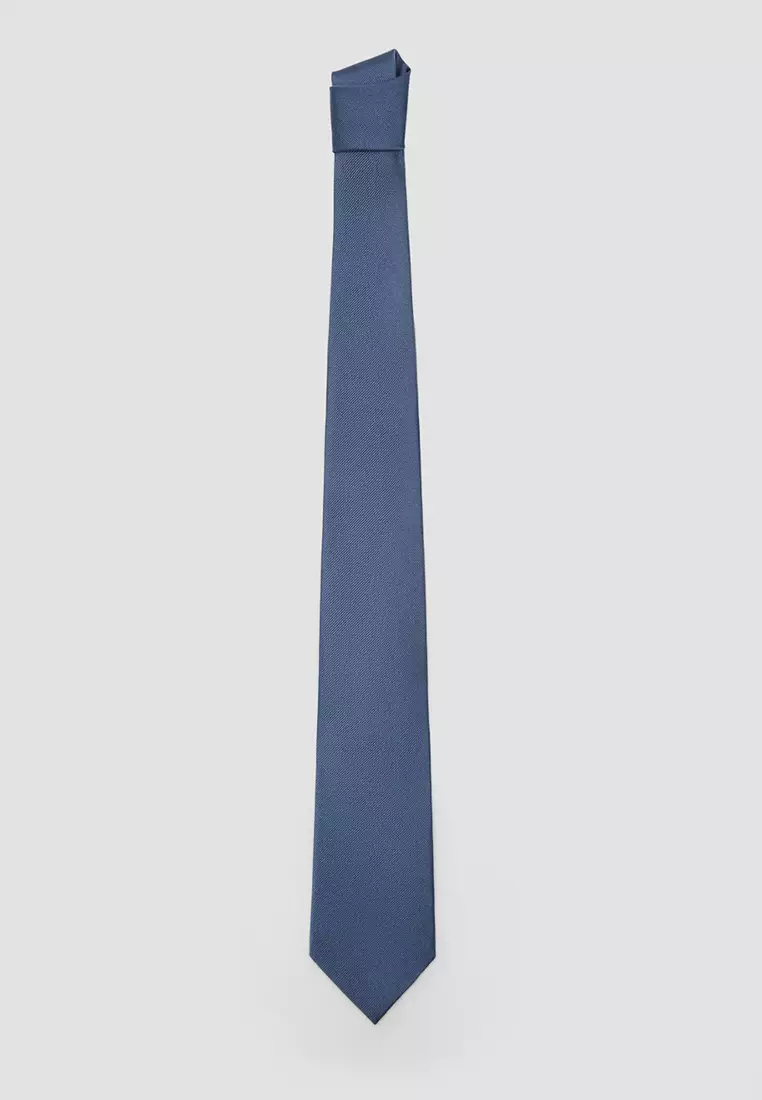 10% OFF Plain Silk Tie
