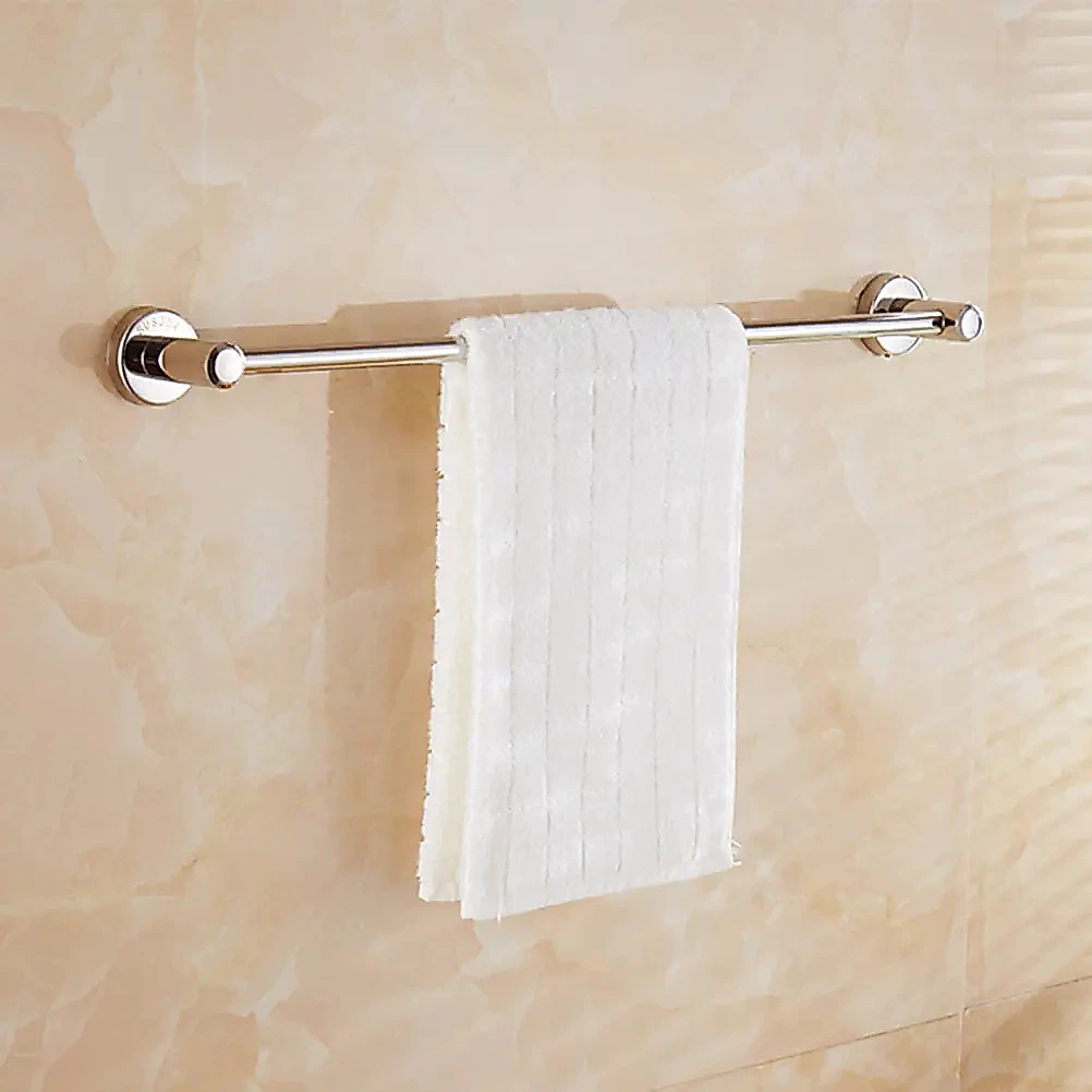 42% OFF Stainless Steel Single&Double Bathroom Towel Rack Storage Rack Towel Bar