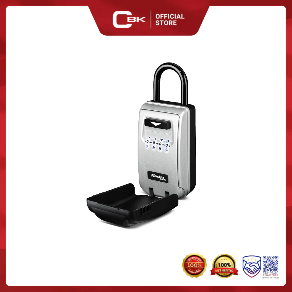 83% OFF Master Lock Portable Light Up Dial Lock Box [OLD STOCK] - MS5424D