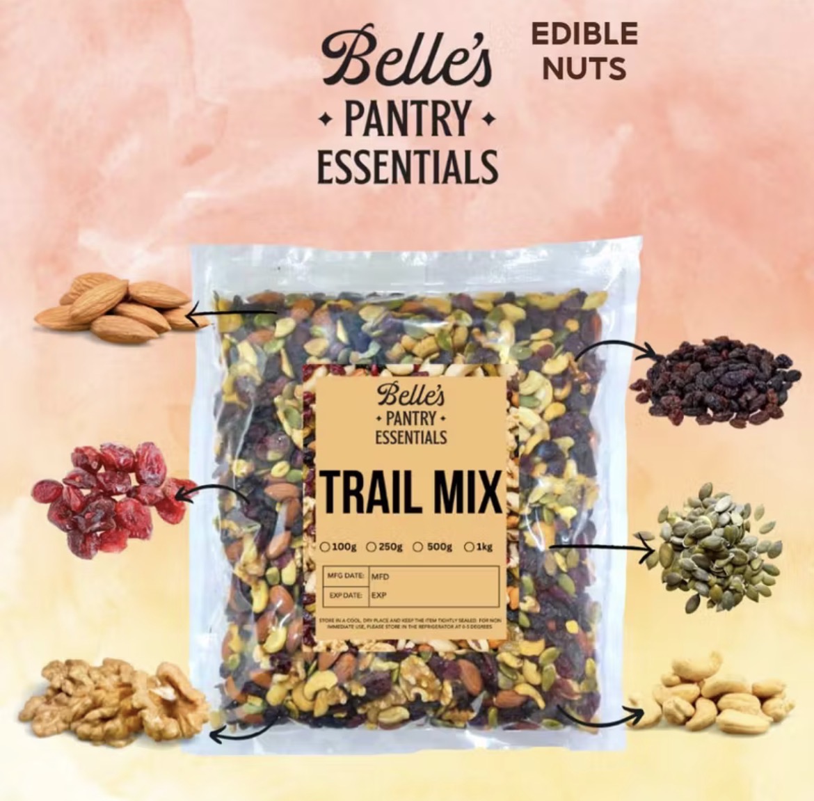 24%OFF Belle's Trail Mix Refill Pack (250g)