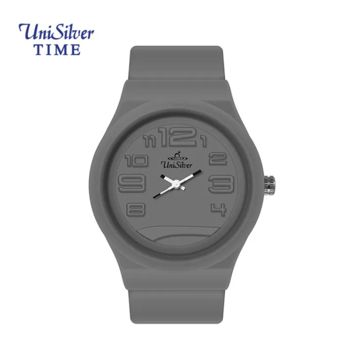 72%OFF UniSilver TIME Citrix UniSex Grey Rubber Watch KW1407-2004