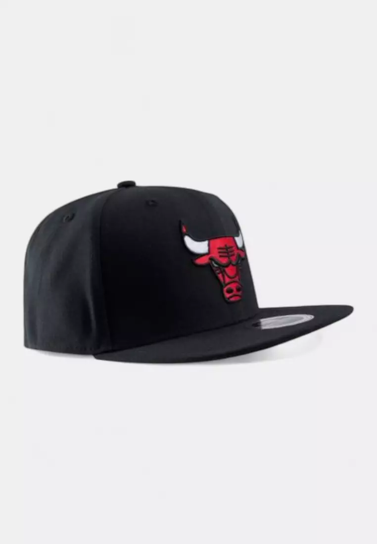 33% OFF NBA Chicago Bulls Adjustable Snapback Cap for Men Flat Brim Core Collection