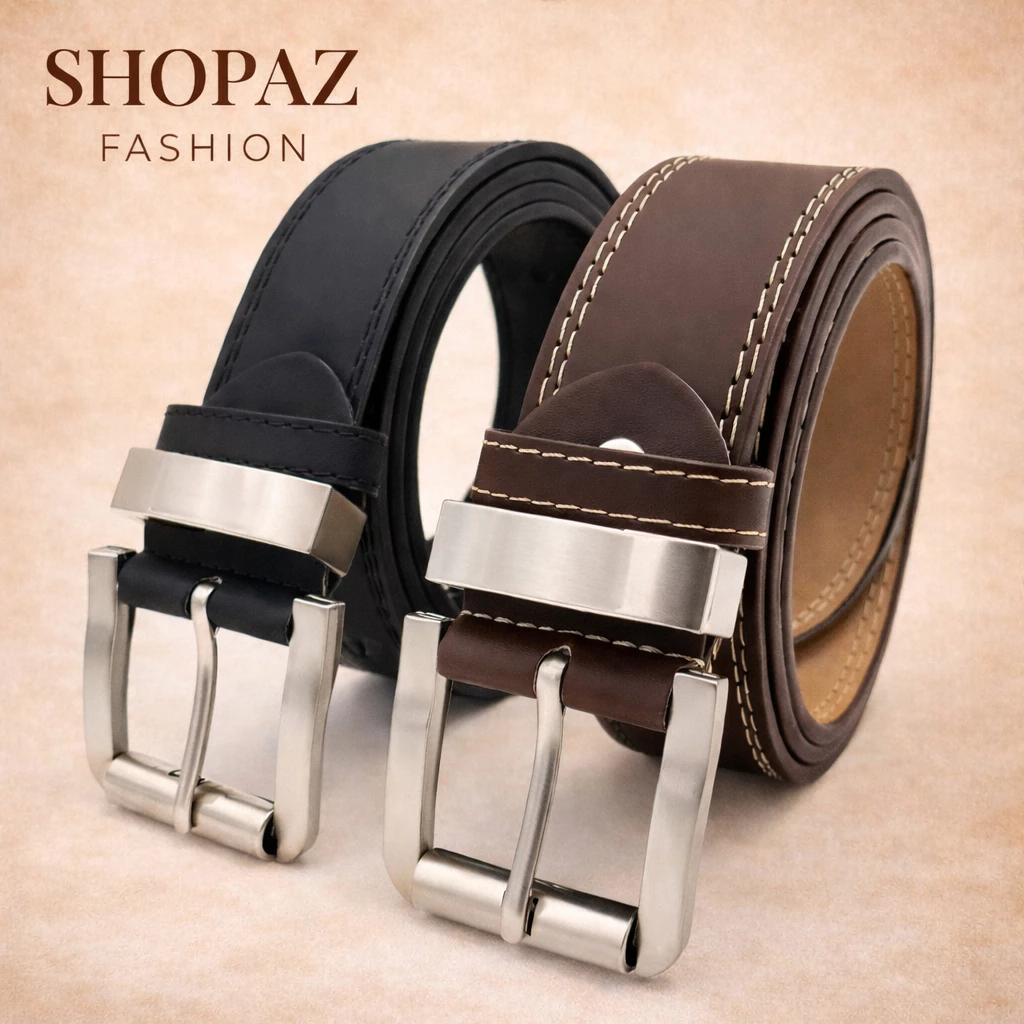 42% OFF Leather Belt for Men Cowhide Leather Belt Fit up to 45 inches