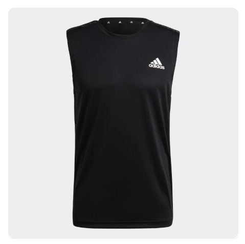 40% OFF adidas Training AEROREADY Designed To Move Sport 3-Stripes Tank Top Men Black GM2130