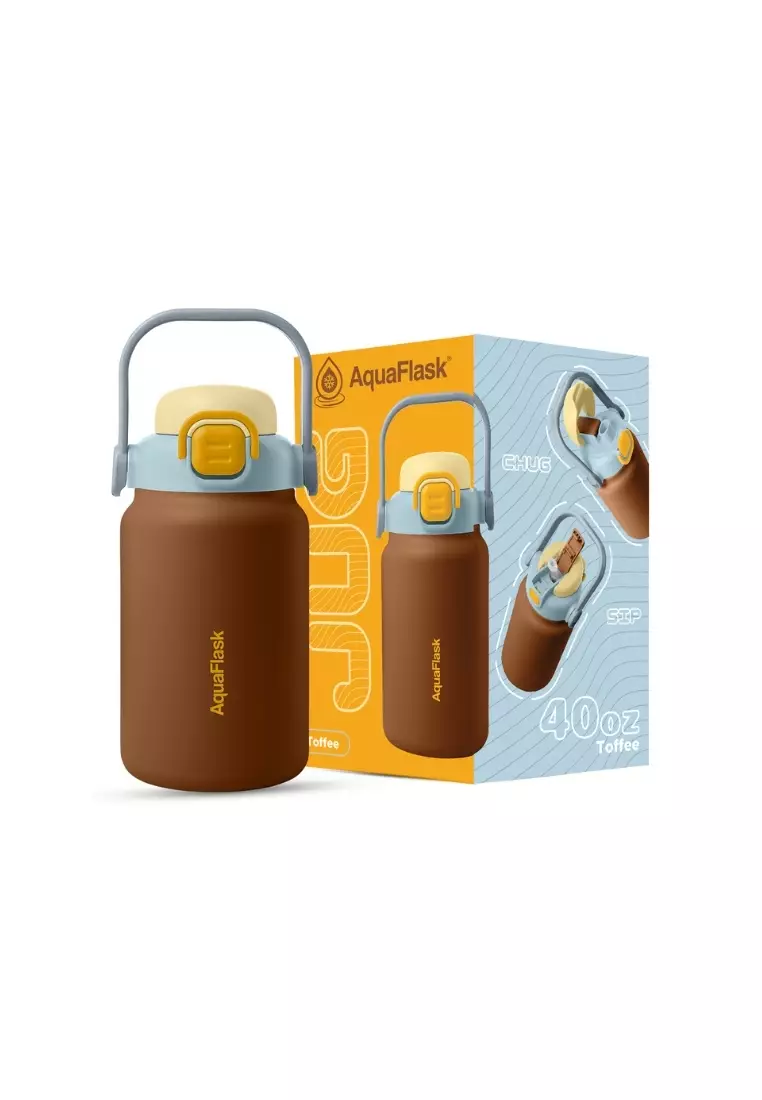 62% OFF 40oz Toffee Jug Collection Stainless Steel Water Bottle