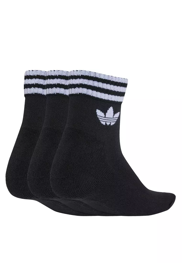 50% OFF ADIDAS 3-Stripes Ankle Socks 3 Pairs