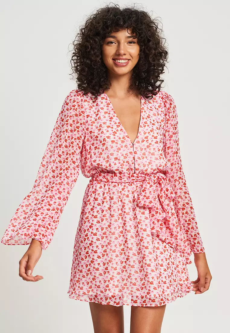 95% OFF SAVEL Harvy Mini Dress