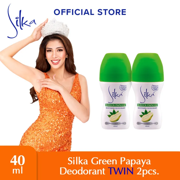 31% OFF Silka Green Papaya Deo 40ml Twin